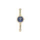 Joalia Dameshorloge 630972 Blauw Kristal Goudkleurig 22mm Saffierglas 5 ATM Waterdicht