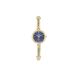 Joalia Dameshorloge 630972 Blauw Kristal Goudkleurig 22mm Saffierglas 5 ATM Waterdicht
