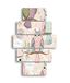 Homemania Wandafbeelding, vogelmotief, 5 dieren per woonkamer, meerkleurig, 95 x 0,3 x 60 cm, HM205MDF244, MDF