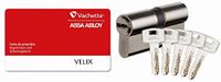 Cilinder Velix Cilinder 7101 Velix, 40 x 45 cm, 5 sleutels, omkeerbaar, vernikkeld – 28188000