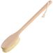 Solidchoice - Brosse de bain avec longue poignée en bois, idéal pour les soins du corps
