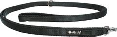 Petlando Trainingslijn Mesh Zwart - Hondenriem - 300x2 cm