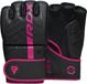 RDX Sports - F6 Kara - Bokshandschoenen - MMA Gloves - Training - Vechtsporthandschoenen - Boksen - Roze - Mat - Maat M