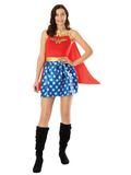 Rubies DC Justice League Wonder Woman kostuum voor volwassenen, superheldenkostuum, maat M, UK 12-14 Halloween