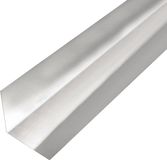 Alberts 462901 gladde plaat | gefacetteerd, L-vorm | aluminium, naturel | 1000 x 50 x 50 mm
