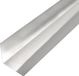 Alberts 462901 gladde plaat | gefacetteerd, L-vorm | aluminium, naturel | 1000 x 50 x 50 mm