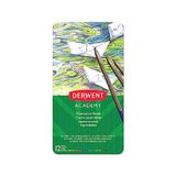 Derwent Academy Aquarelpotloden voor tekenen en schilderen, blik van 12