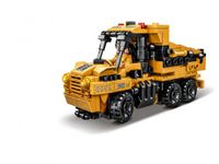 Teorema Click Clack, graafmachine om te bouwen, 493 delen, modelbouwset voor kinderen vanaf 5 jaar, bouwplaats met bouwstenen, mini-bouwplaatsvoertuigen, cadeau-idee