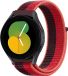 Strap-it Nylon bracelet de montre connectée - Convient pour Samsung Galaxy Watch 5 - 40mm - Cherry Magenta
