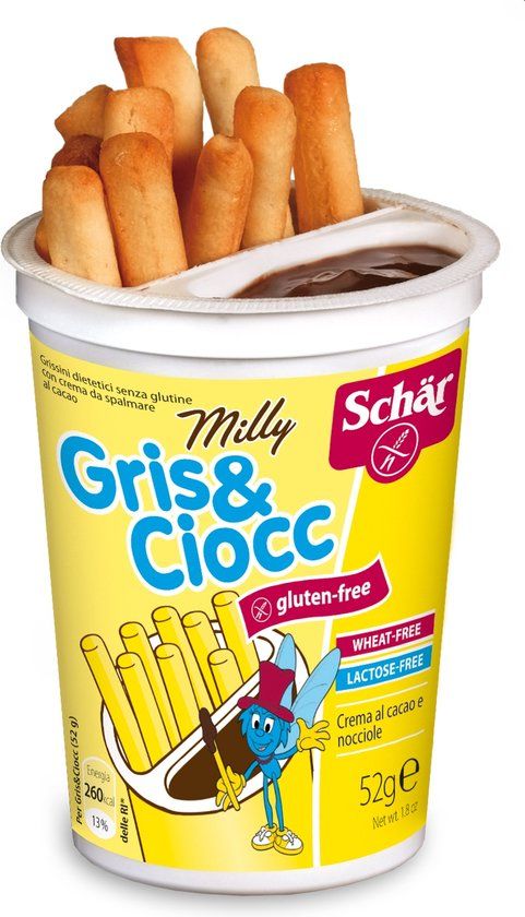 Dr Schar Milly Gris&Ciocc - 52 g