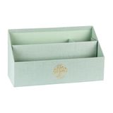Clairefontaine 116238C - Inspire, Porte-lettres, Toile du Marais, 25x10x14 cm