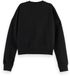 Scotch & Soda Pull pour femme Noir Coton Regular Fit