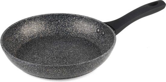Salter Megastone 20 cm Frying Pan - Non-Stick - Dishwasher Safe - Silver