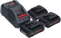 Bosch Professional Power Set – GAL 1880 Lader – 3x ProCORE 18V 4.0Ah