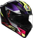 AGV K1 S Fastlap Zwart Lila Integraalhelm - Maat XS
