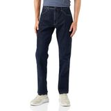Wrangler Duurzame regular fit herenjeans, DARKSTONE BLAUW, Taille 34 / lengte 30