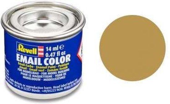 Revell #16 Sand Yellow - Matt - RAL1024 - Enamel - 14ml Paint Pot
