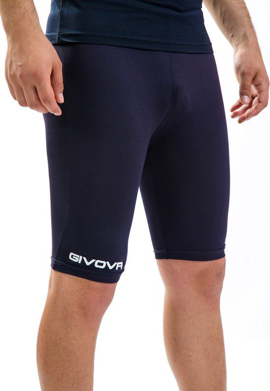 Givova Thermo Shorts / Bermuda Skin - Navy blauw - Maat S
