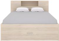 Vente-unique Bedframe hout natuurlijk licht 160 x 200 cm