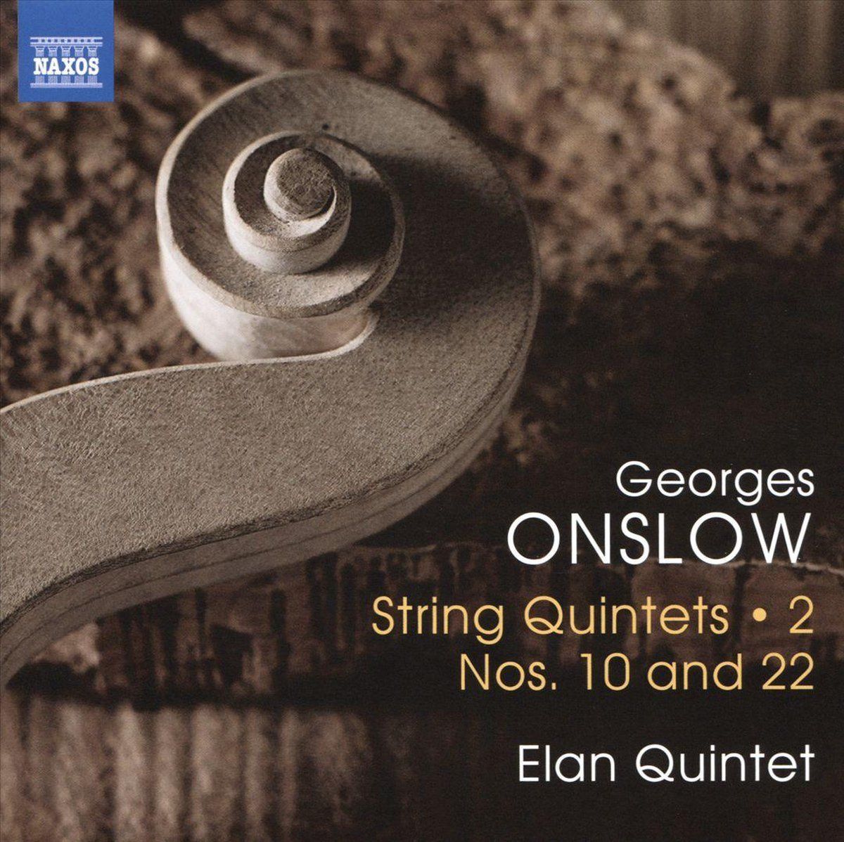 OUTHERE Georges Onslow: String Quintets. Vol. 2 - Muziek