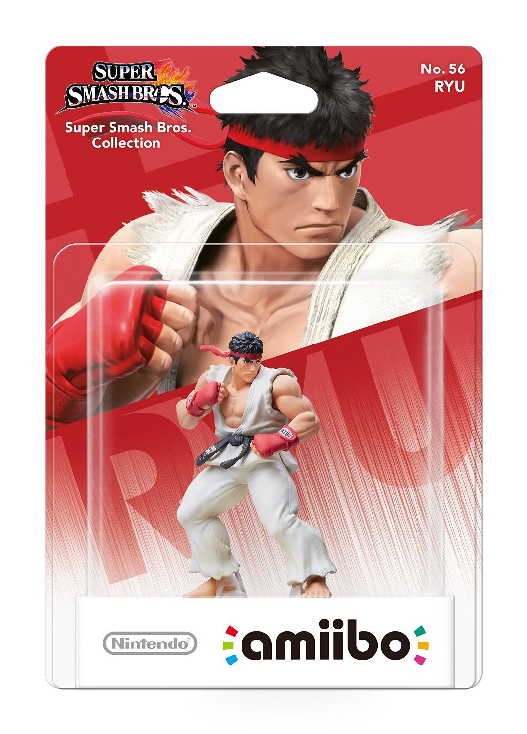 Nintendo amiibo Super Smash Figuur - Ryu - Wii U + NEW 3DS