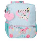 Enso Little Urban Queen Kleuterrugzak, blauw, 25 x 32 x 12 cm, polyester