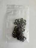 Set Outils Wolf Set van 25 naaiklemmen bruin D28/35