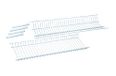 Afdruiprek Sauvic 92225 Guottior, wit, 75 cm