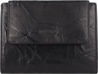 mano Donna Aurona Portemonnee RFID Leer 14 cm - Dames - Horizontaal - zwart
