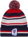 New Era Hoed Wereldkampioenschap Rugby 2023 Streep Marine/Wit One Size Acryl