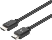 Manhattan HDMI kabel 4K@60Hz met Ethernet, 5 m, zwart