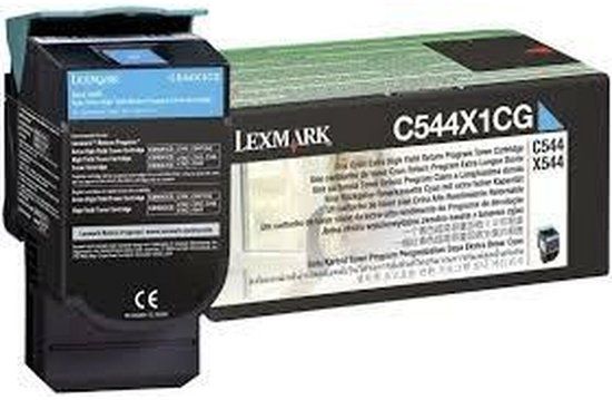 Lexmark C544X1CG Cyan Toner Cartridge