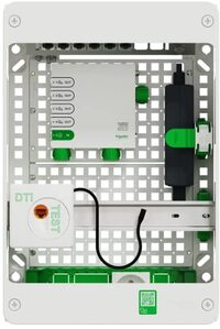Schneider Electric Resi9 VDI-Box 13M2R - Switch, PoE, Outlets, RJ45 Cat6a - R9H13402VDIXS