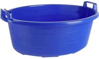 Ovaal Lockweiler Bak ovaal 75 cm/60 L blauw staande handgrepen