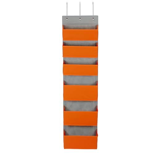 Household Essentials 2168-1 Over-the-Door Organizer - Orange