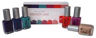 THUYA Verpakking met 6 emaille, Trendy Line, zwart, standaard