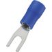 TRU COMPONENTS 745298 Vorkkabelschoen 1.50 mm² 2.50 mm² Schachtdiameter=3.2 mm Deels geïsoleerd Blauw 100 stuk(s)