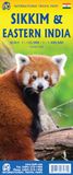 SIKKIM ITMB Publishing LTD Sikkim (India) Wegenkaart - landkaart Sikkim & India Oost India | ITMB