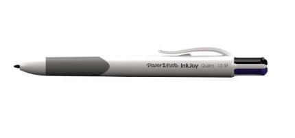Paper Mate InkJoy Quatro Retractable Pen - Medium Point - Black, Blue, Red, Green