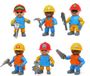 Atosa Figurines d'action 6 pièces Set