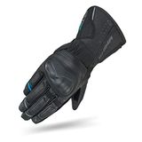 SHIMA GT-2 Motorhandschoenen van leer, lang, geventileerd, geperforeerd, toegelaten, geventileerd, versterkte bescherming