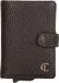 Charm London Washington Creditcard etui - Leer - Donkerbruin