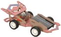 Egmont Toys houten raceauto speelgoed met zonnepaneel