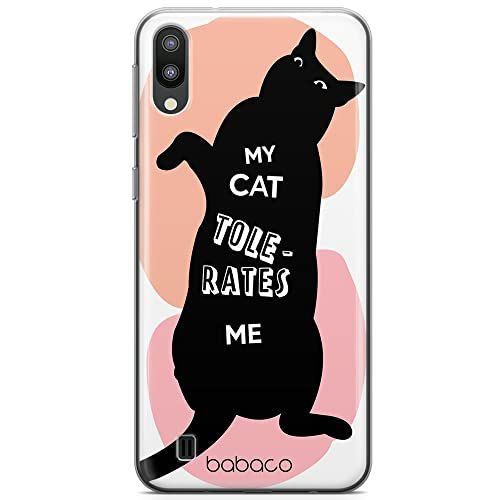 ERT GROUP mobiele telefoonhoesje voor Samsung M10 - Babaco patroon Cats 003