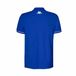 Kappa Kinderpolo Barli Blauw Saffier/Wit Katoen Korte Mouw 140