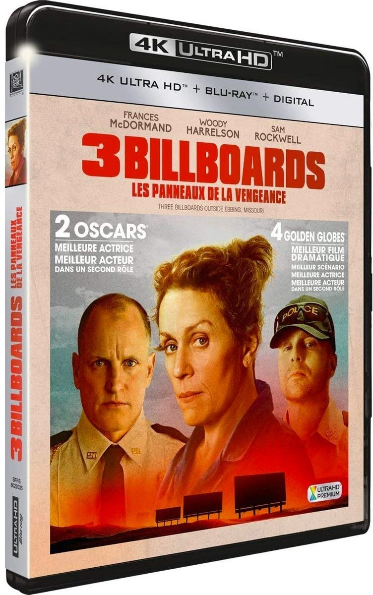 Disney Movies Three Billboards Outside Ebbing Missouri (4K Ultra HD Blu-ray) (Import geen NL ondertiteling)