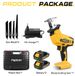 StarTech Accuwinkel - 18V Reciprozaag Set met 2 Accu's