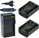 ChiliPower NP-FV50 Accu's voor Sony - 2 stuks + Lader + Autolader