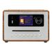 NOXON iRadio 500 CD Grau, Nussbaumholz