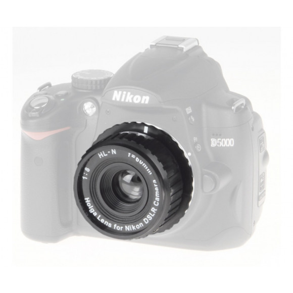 B.I.G. Holga lens 8,0/60mm voor Nikon DSLR